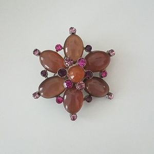NWOT flower brooch pin